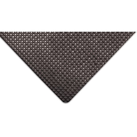 Ergonomic Bubble Mat 1/2" Thick, 3'W x 5'L Black