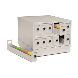 Slide Storage Cabinet 15.75"W x 18.75"D x 4.9"H