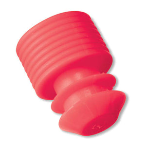 Flanged Tube Caps, For 12mm Tubes Red