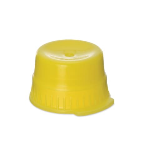 12mm Snap Cap Single-Tab Yellow