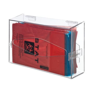 Specimen Bag Dispenser, 11.625"W x 5.125"D x 7.375"H