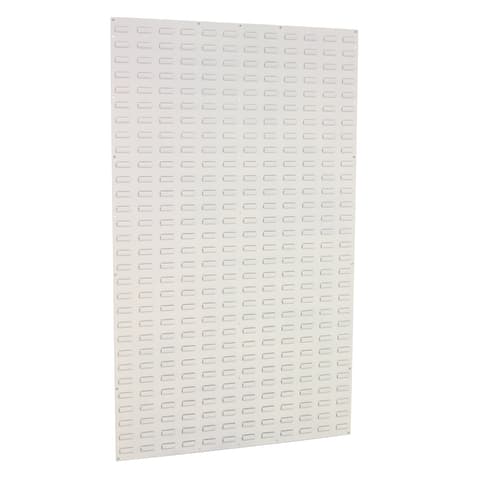 Louvered Panel Beige 36"W x 61"H