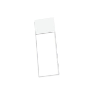 Color Premium Slides, 90° Corners White