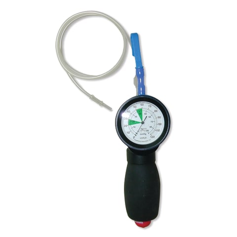 Cuff Pressure Monitor with Inflation/Deflation Trigger Bulb