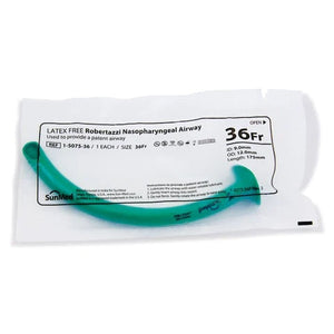 Traditional Trumpet Style Nasopharyngeal Airways, 36fr