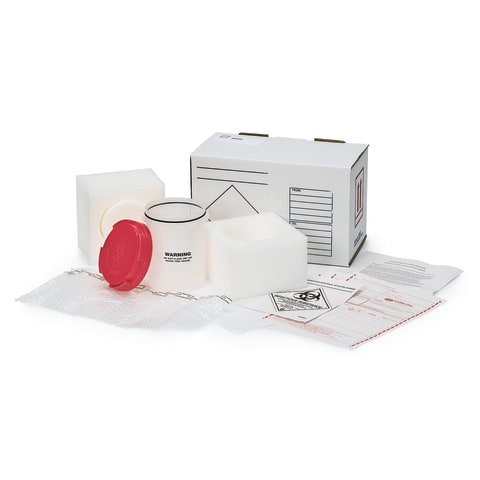 Infecon 3050 Shipper 1L 95kPa Vessel FedEx-Compliant Outer Box