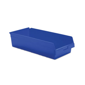 6 Inch High Shelf Bins ,Blue