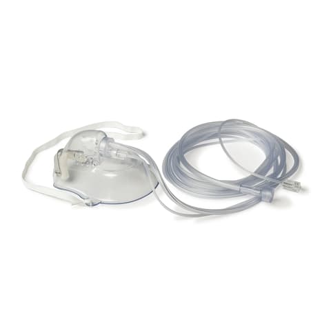 Capnoxygen Sampling Mask, Pediatric Male Luer