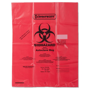 Super Strength Biohazard Disposal Bags, 19"W x 23"H