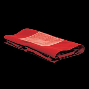 Hanging Mesh Isolation Station, Marketlab Large Isolation Station with Cover • 27"W x 4.5"D x 34.75"H • Maroon