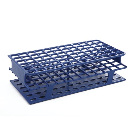 OneRack® Durable Polypropylene Tube Rack, 16mm • Blue