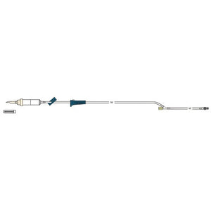 Administration Set, 20d chamber, roller clamp, Y-injection site, male luer lock