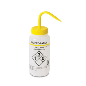 500mL Vented RTK GHS Wash Bottle, Isopropanol