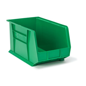 Medical Organizer Bins in Case Quantities,11"W x 18"D x 10"H • Green