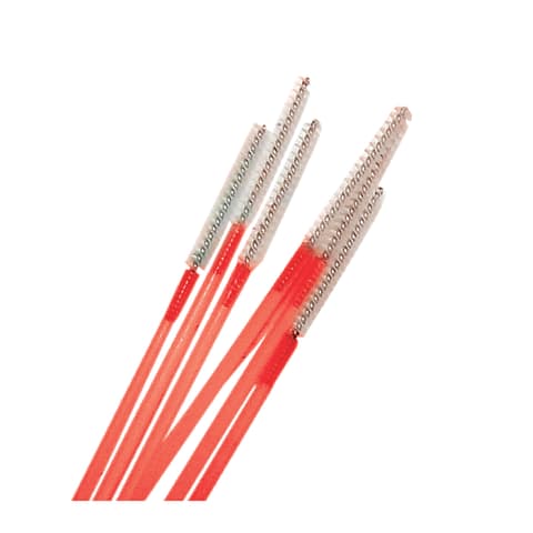 200cm SharnSelect Channel Brushes, 4.2mm • Red • 13fr