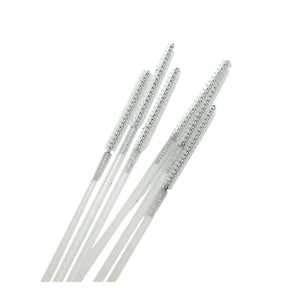 200cm SharnSelect Channel Brushes, 2.4mm • White • 7fr