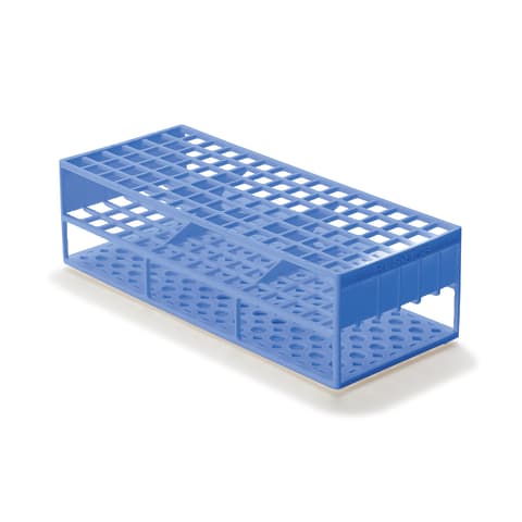Tube Racks for 13mm Tubes • Holds 90 Tubes, Blue