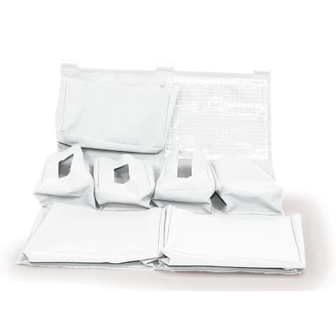 Large Isolation Station • White