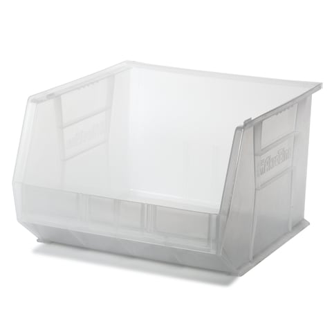 Medical Organizer Bins in Case Quantities, 16.5"W x 18"D x 11"H • Semi Clear
