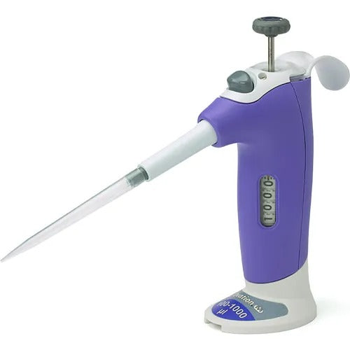 Ovation M Mechanical Volume-Set Pipette, 100-1000µL • Purple