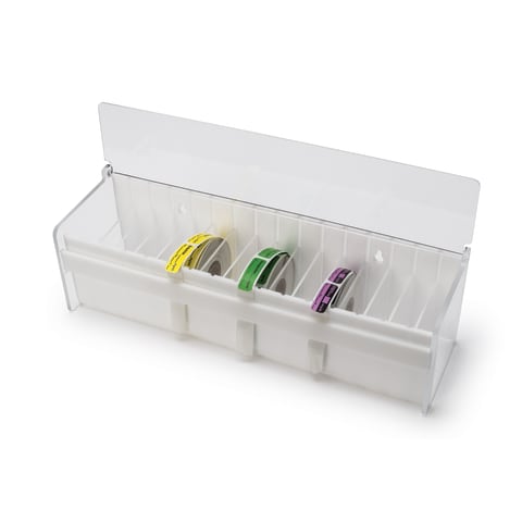 SharnSelect Pre-Cut Label Dispenser,14.5"W x 4.19"H x 4.13"D