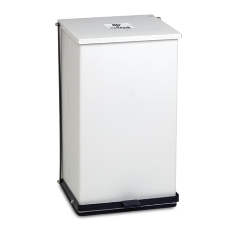 Step-On Can, 100qt/25gal • White