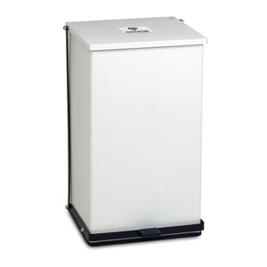 Step-On Can, 100qt/25gal • White
