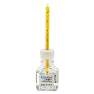 Bottle Thermometer Bio-Safe Glycol/Water, Ambient • 30mL • 10°C to 30°C