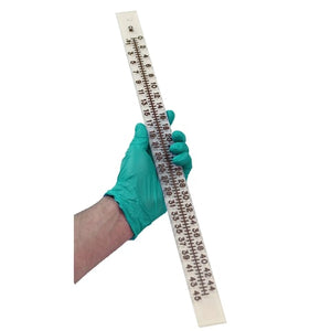 Radiopaque Extremity Rulers ,45cm Ruler • 1lb (0.5kg)