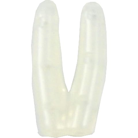 Duoguard Tip Guards, Vented, 6.4 x 19mm • White