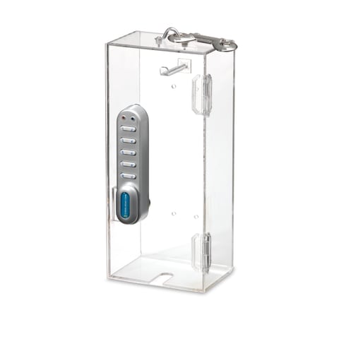 Marketlab IV Lock Box • 3.25"W x 4.375"L x 10.375"H, With Keyless Digital Lock