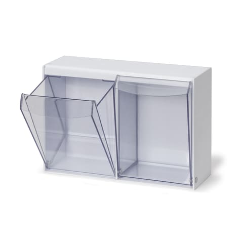 2-Unit Tilt Bin Module for Phlebotomy Station