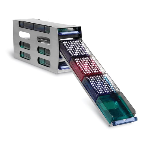 Arctic Squares® Freezer Rack, Horizontal Drawer System • 4x1 • 5.5"L x 22.5"W x 9.37"H