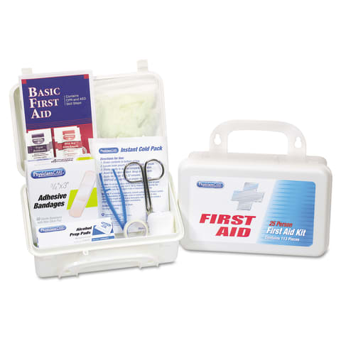 First Aid Kit • For Use By Up to 25 People