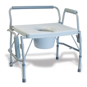 Bariatric Commode, Drop Arm • X-Wide