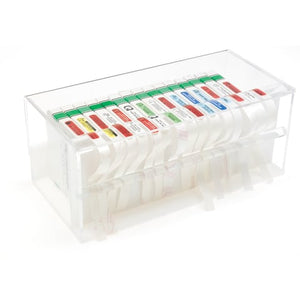 Dividable Dispenser for Pre-Cut Labels • 12"W x 5.75"D x 5"H