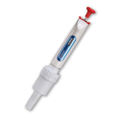 Pearl® Adjustable Pipette, 1000-10000µl • Red