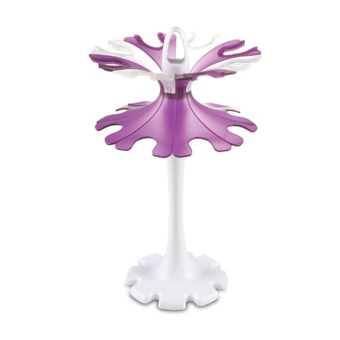 Universal Pipettor Stand • Purple/Clear