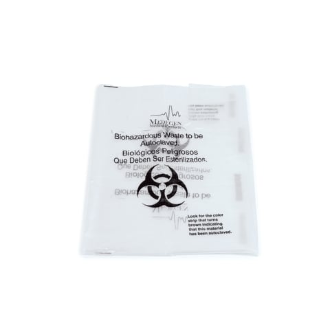 Autoclavable Biohazard Waste Bag • 38" x 47" • 1.8mil • 44gal