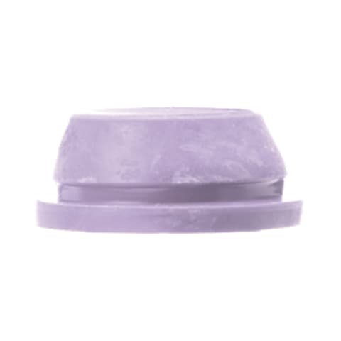 Pierceable Closure Caps, For 16mm Tubes • Lavender