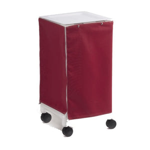 Standard Linen Hamper with Skirt, Maroon