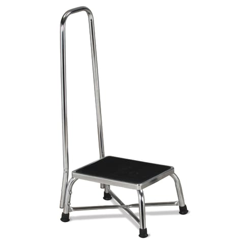 Bariatric Step Stool with Handrail