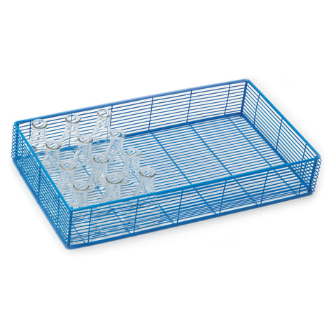 Epoxy Coated Wire Basket, 20"L x 11"W x 3.5"H