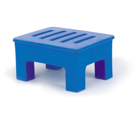 Floor Cubitainer® Rack, Cube • 22"L x 18"W x 11.5"H • 750lb weight capacity