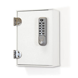 Medication Cabinet with E-Lock, 7.5"W x 4"D x 10.5"H