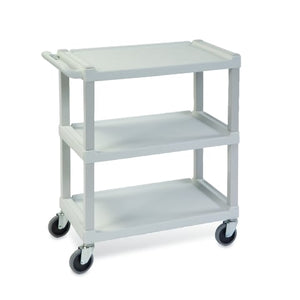 Stain-Resistant Utility Cart, 17.125"W x 32.5"L x 34.875"H