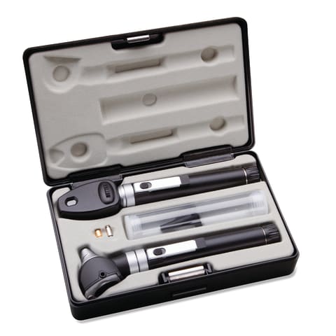 Xenon Pocket Otoscope/Ophthalmoscope Set • Includes 5 each of 2.75mm and 4.25mm specula