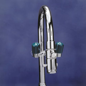 Eyewash Station, Low Profile • 3.125"W x 1.25"H • Nozzle diameter: 0.75"