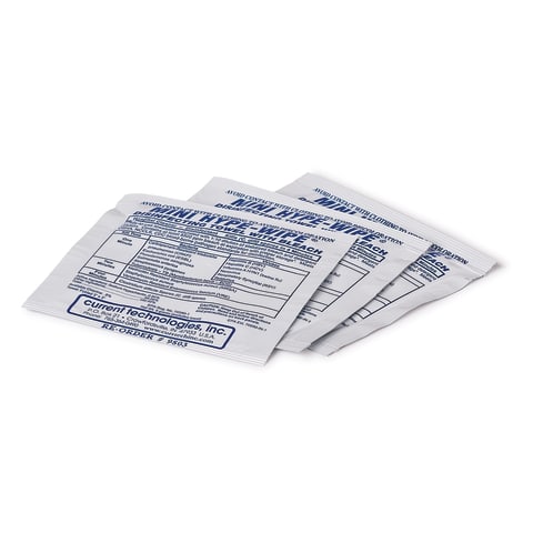 Hype-Wipe® Bleach Towels • 0.525% Formulation, Mini • 3"W x 3"L