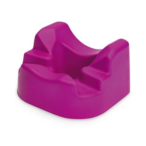 Light Cloud™ Positioners, Prone Pillow • 9.875"W x 8.875"D • 5.5"H at highest point; 3.5"H at forehead-rest area; 3.125" at chin-rest area